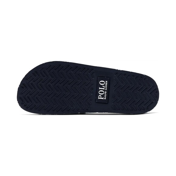 Polo Ralph Lauren Floral-Print Slides Navy Palm Men\'s Size 14 main image 4